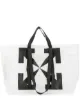 Image 1 of Off-White Arrows grid-print tote bag