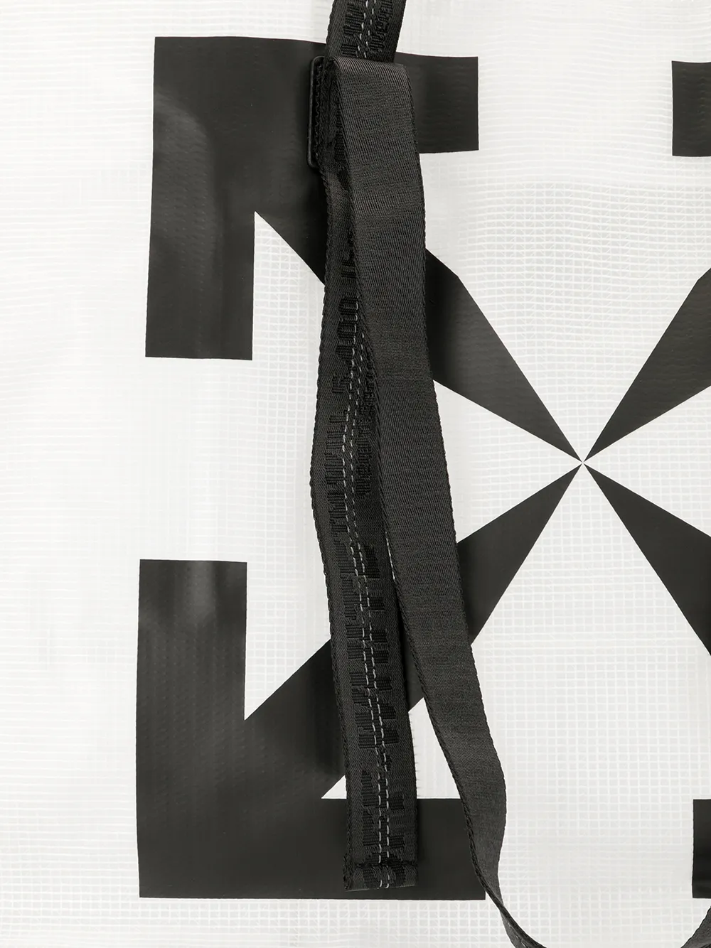 фото Off-white сумка-тоут с логотипом arrows