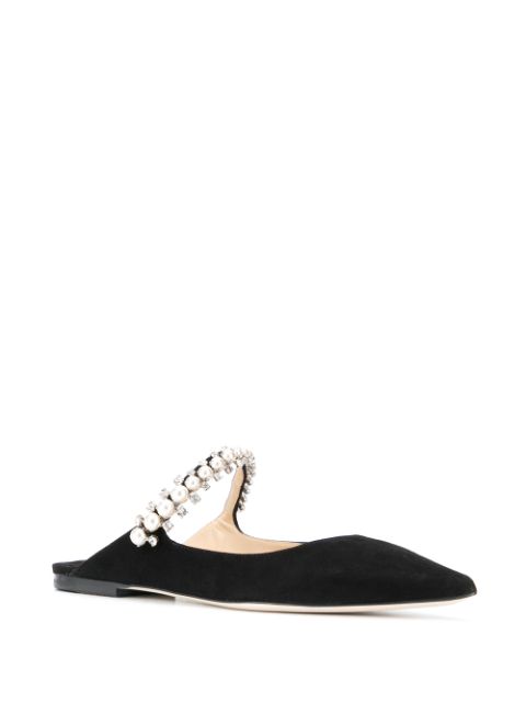 Jimmy Choo Bing Flat Slippers - Farfetch