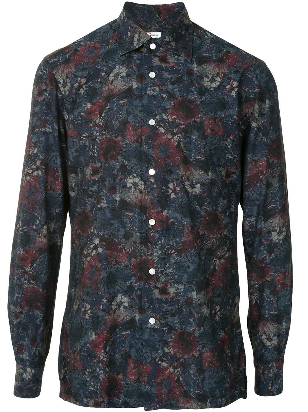 chemise à fleurs