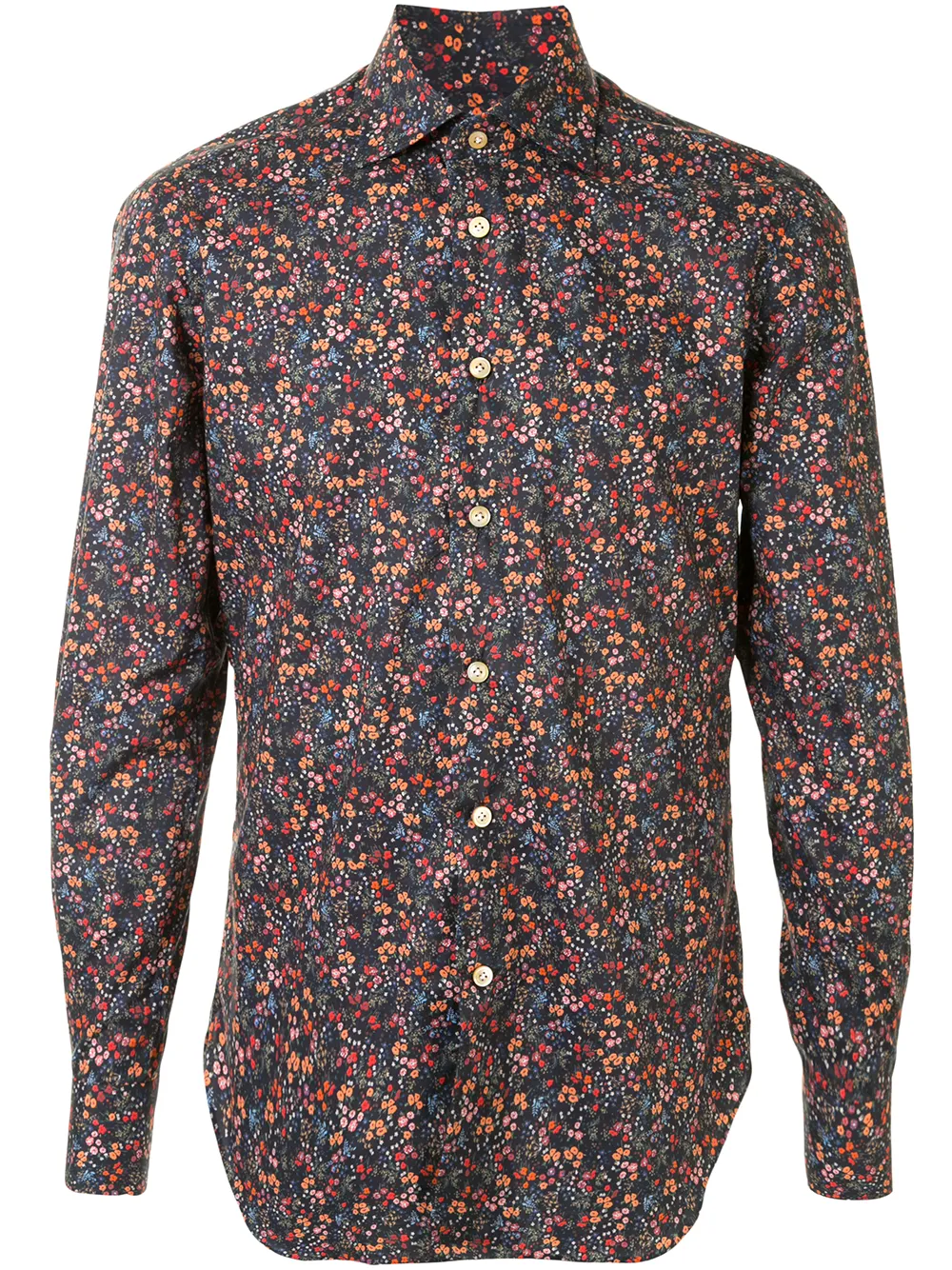 chemise à fleurs