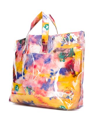 floral print tote bag展示图