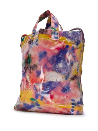 floral print tote bag展示图