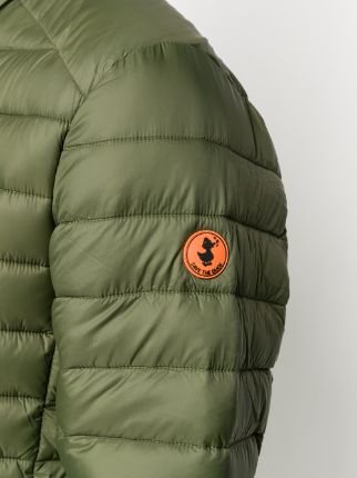 Gigay logo patch padded jacket展示图