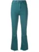 Image 1 of Mother cropped bell-flare jeans