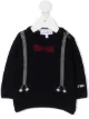 Image 1 of Emporio Armani Kids intarsia-knit long sleeve jumper