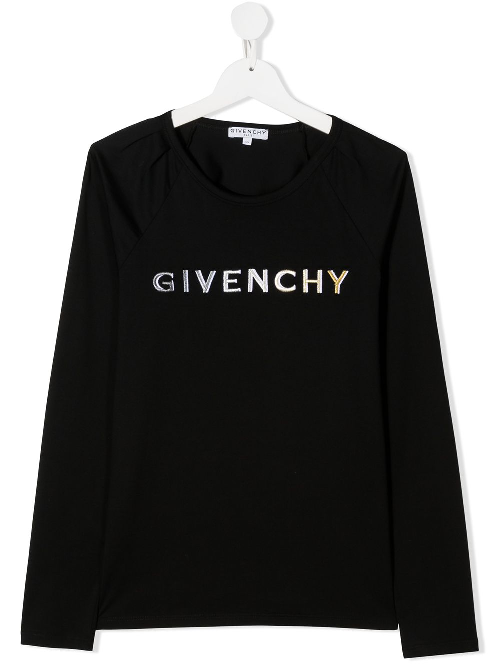 фото Givenchy kids футболка с длинными рукавами и логотипом