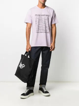 Peak Freaks graphic print T-shirt展示图