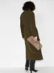 Frankie Shop collarless tied waist coat