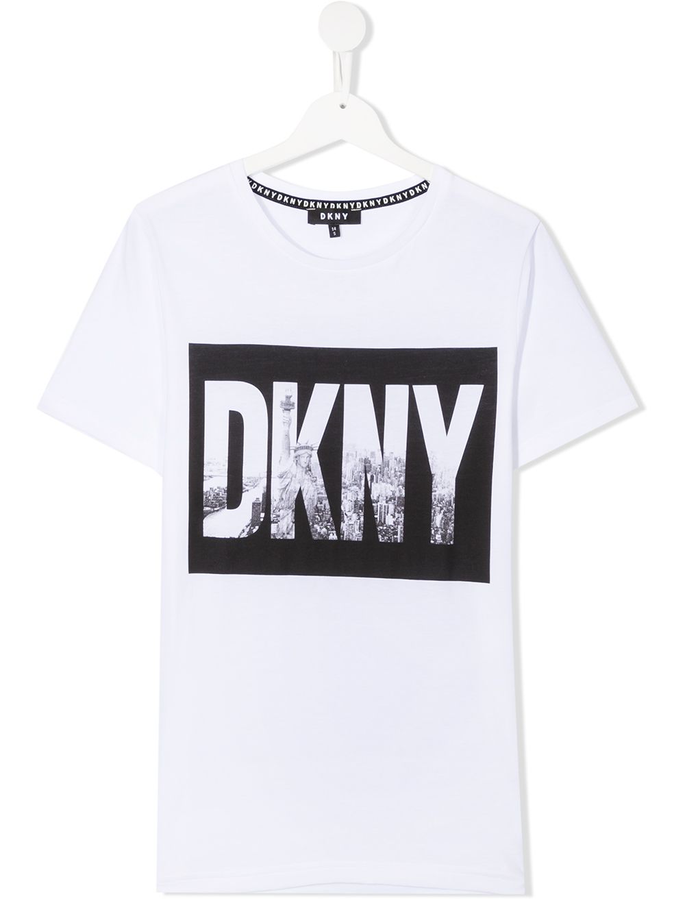 фото Dkny kids футболка nyc с круглым вырезом