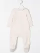 Image 2 of Chloé Kids ruffled neck cotton pajama