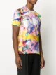 Comme Des Garçons Shirt abstract-print crew neck T-Shirt