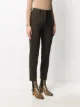 Incotex high-rise cropped tailored trousers