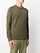 C.P. Company logo patch crew neck sweatshirt