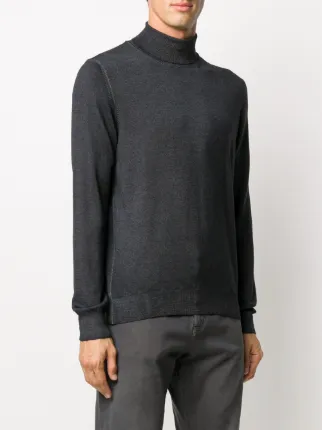 roll-neck virgin wool jumper展示图