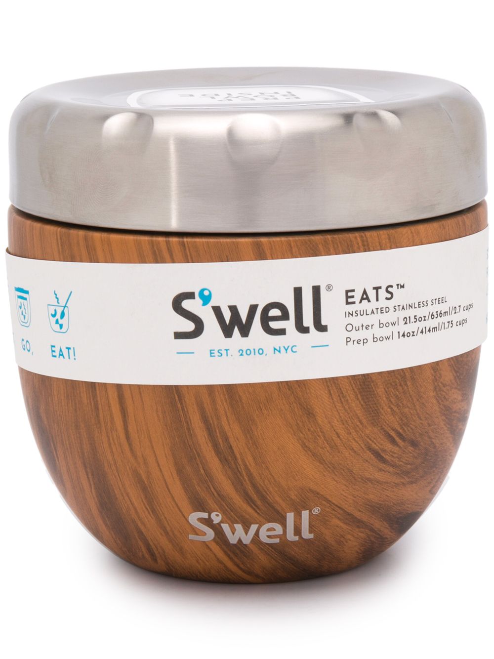 фото S'well bwl teakwood eats 21.5oz