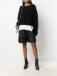 Image 2 of Rochas contrast-hem sweater