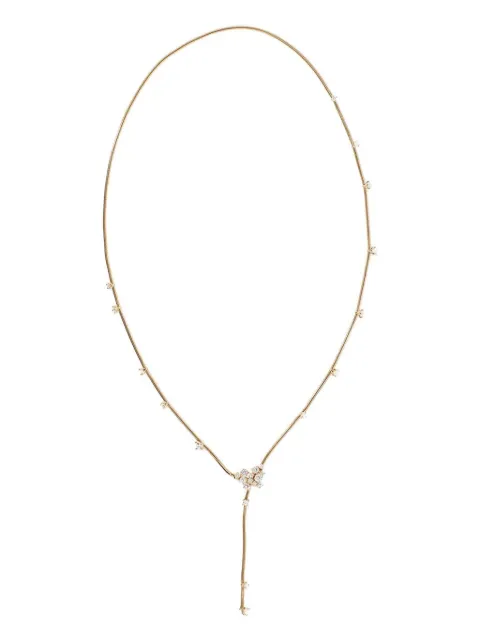 Mattia Cielo 18K rose gold Rugiada diamond necklace