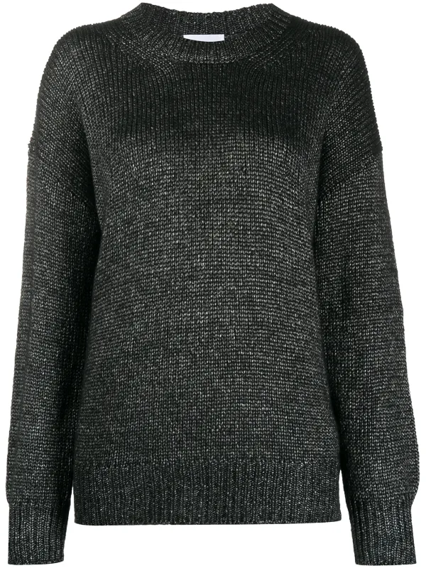 oversized crew neck jumper