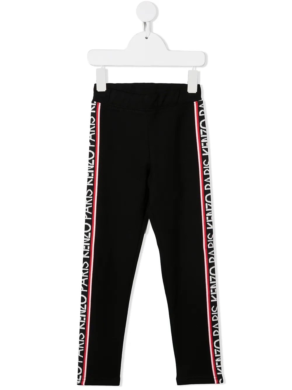 

Kenzo Kids side stripe track pants - Negro