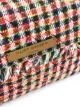 Kurt Geiger London Brixton tweed shoulder bag