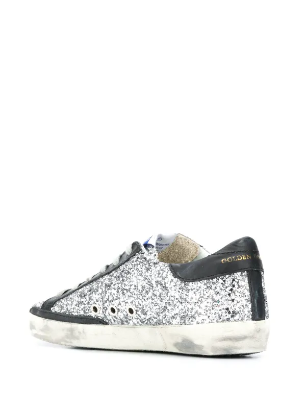 black sequin golden goose