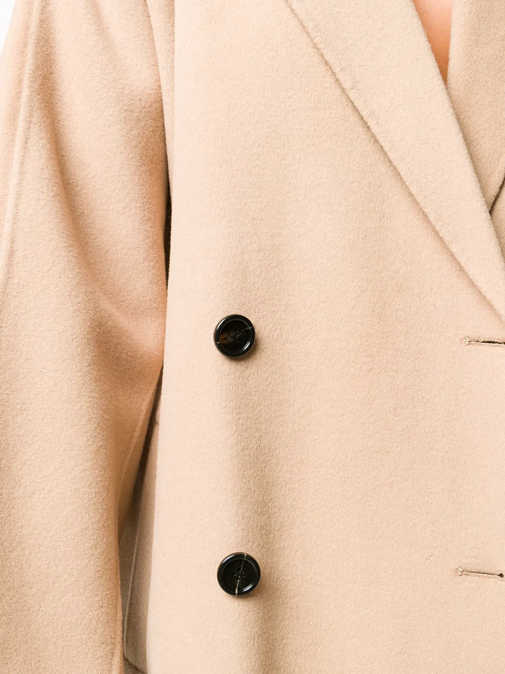 Stand Studio Oversized Double-breasted Coat In Neutrals
