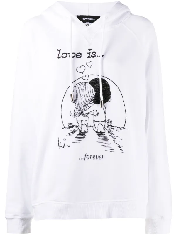 white hoodie drawstring