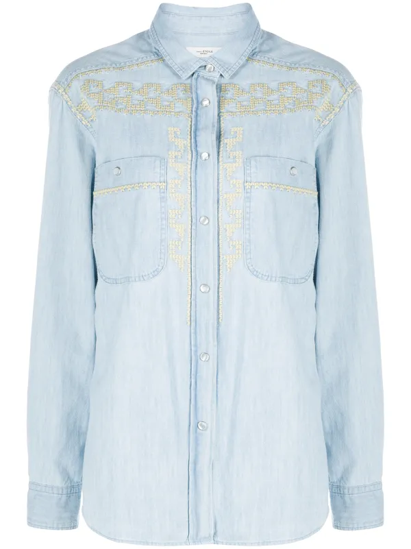 isabel marant denim shirt