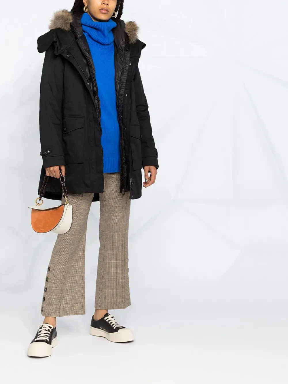 Woolrich faux-fur trimmed hood puffer coat | Parkas | Image 2