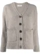 Image 1 of Pringle of Scotland cropped cashmere cardigan