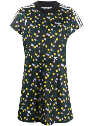 adidas floral dress