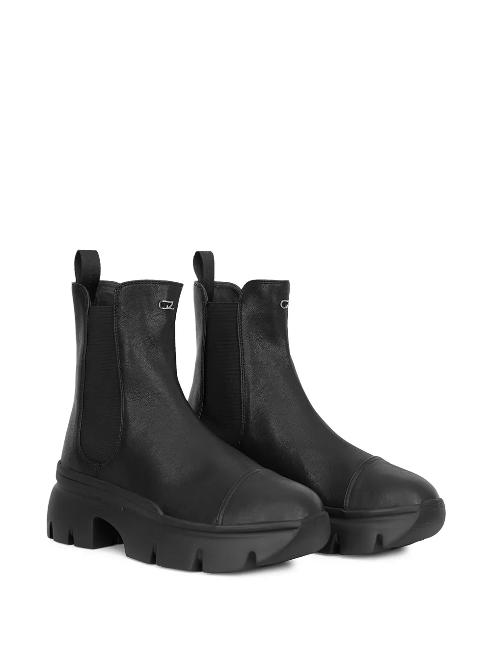 Shop Giuseppe Zanotti Chunky Platform Boots In Black