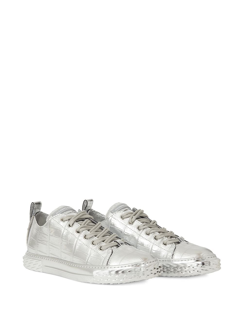 Giuseppe Zanotti Blabber low-top sneakers - Zilver