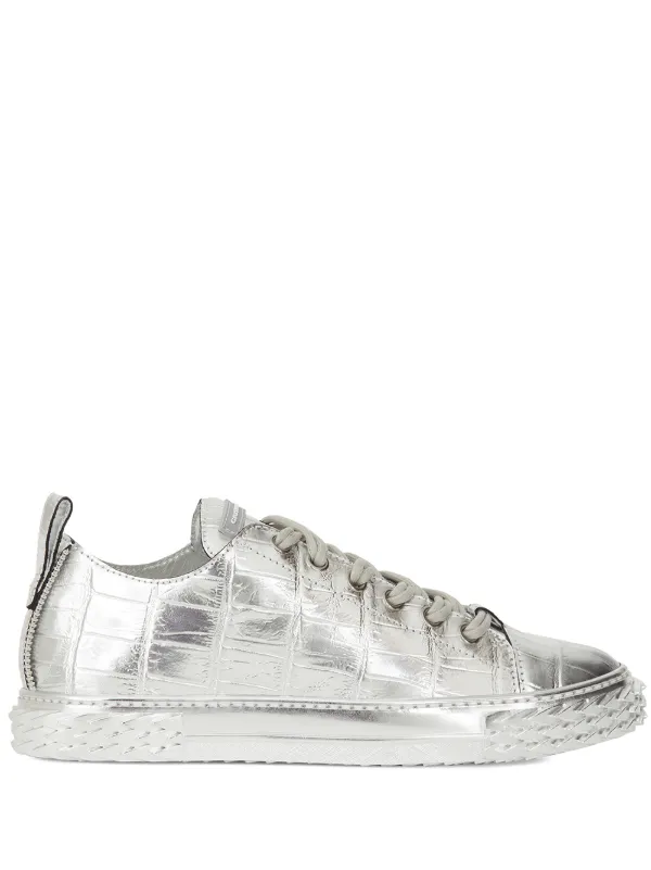 silver giuseppe shoes