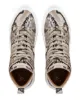 Giuseppe Zanotti snakeskin-effect high-top trainers