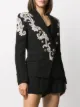 Balmain beaded double-breasted blazer