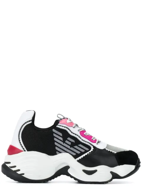 Emporio Armani chunky sole trainers 