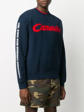 'Canada'-print sweatshirt展示图