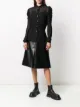 Ann Demeulemeester structured shoulders sheer shirt