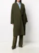 Nº21 belted-waist oversize coat