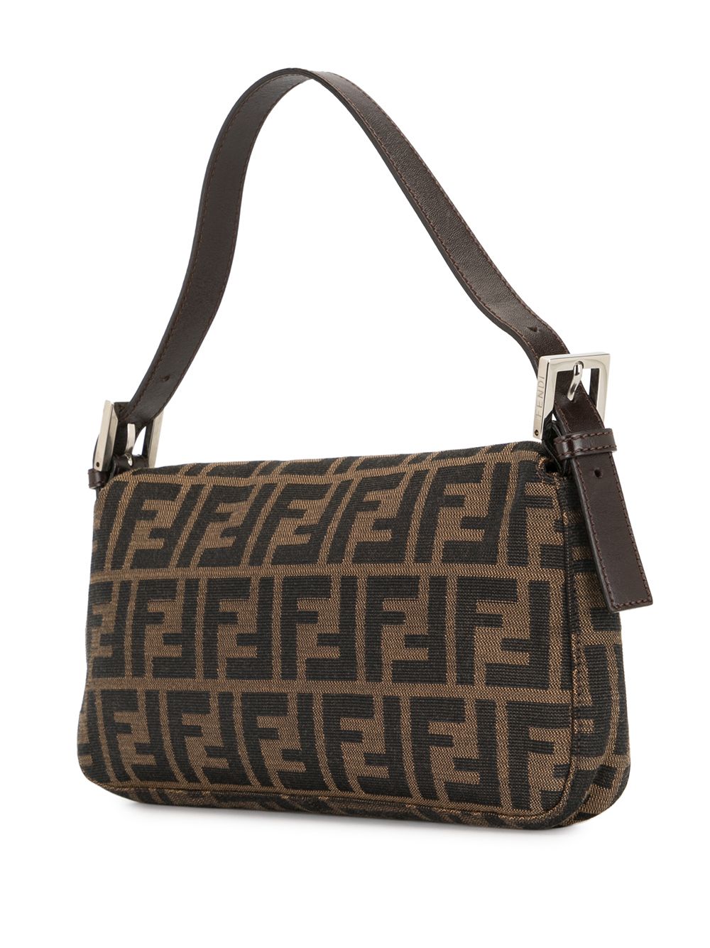 фото Fendi pre-owned сумка на плечо mamma baguette с узором zucca