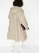 Frankie Shop oversized hooded trench coat