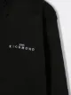 John Richmond Junior TEEN embroidered logo pointed collar shirt