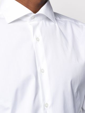 long-sleeved button-down shirt展示图