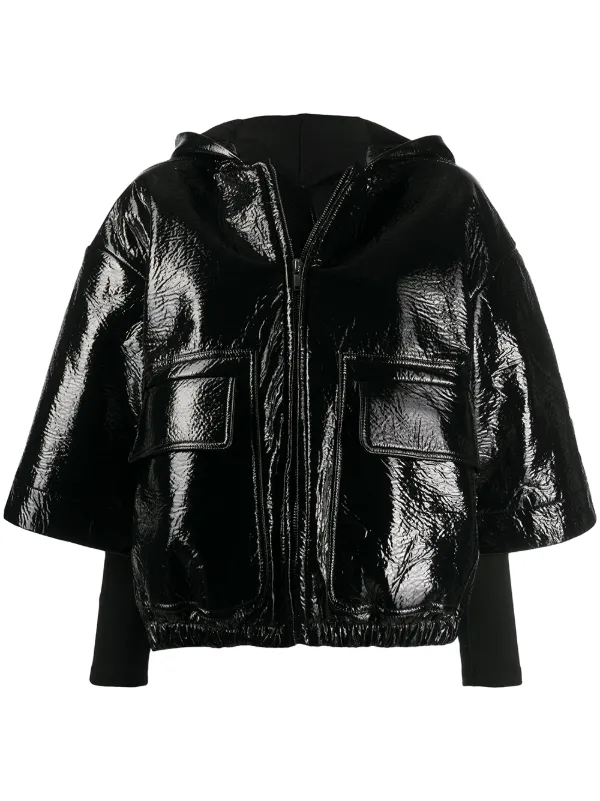 rick owens cropped jacket