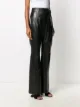 16Arlington flared leather trousers