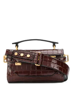 marissa crocodile mini bag