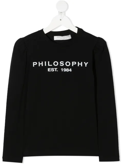 Philosophy Di Lorenzo Serafini Kids logo print T-shirt