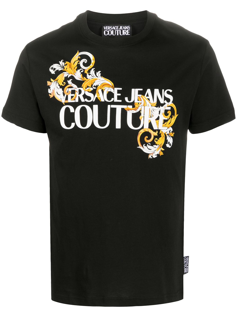 фото Versace jeans couture футболка с принтом logo baroque